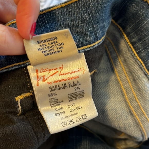 Citizens of Humanity Bootcut Jeans. Size 29. Kelly - Picture 6 of 10